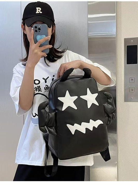 Ghost Shoulder Bag in Black and White