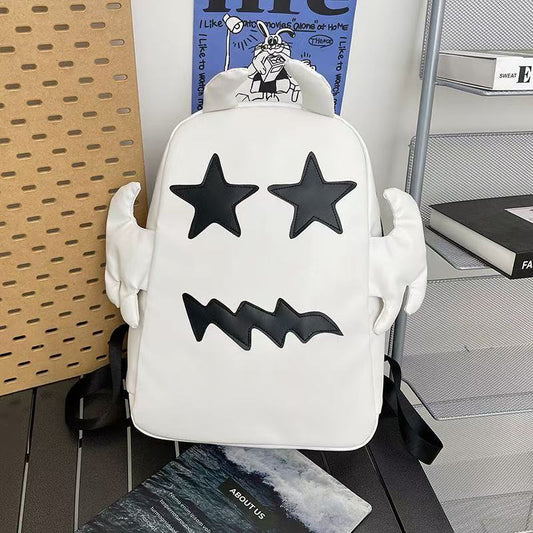 Ghost Shoulder Bag in Black and White