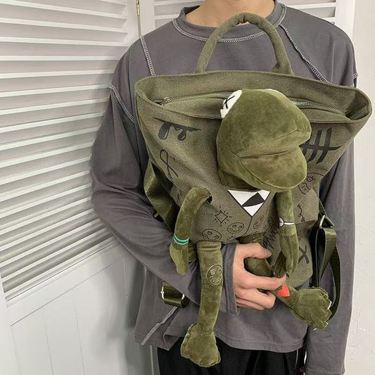 Frog - themed Backpack